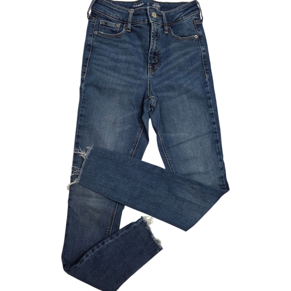 Old Navy High Rise Skinny Jeans - Size 6 - worn once - Picture 2 of 5
